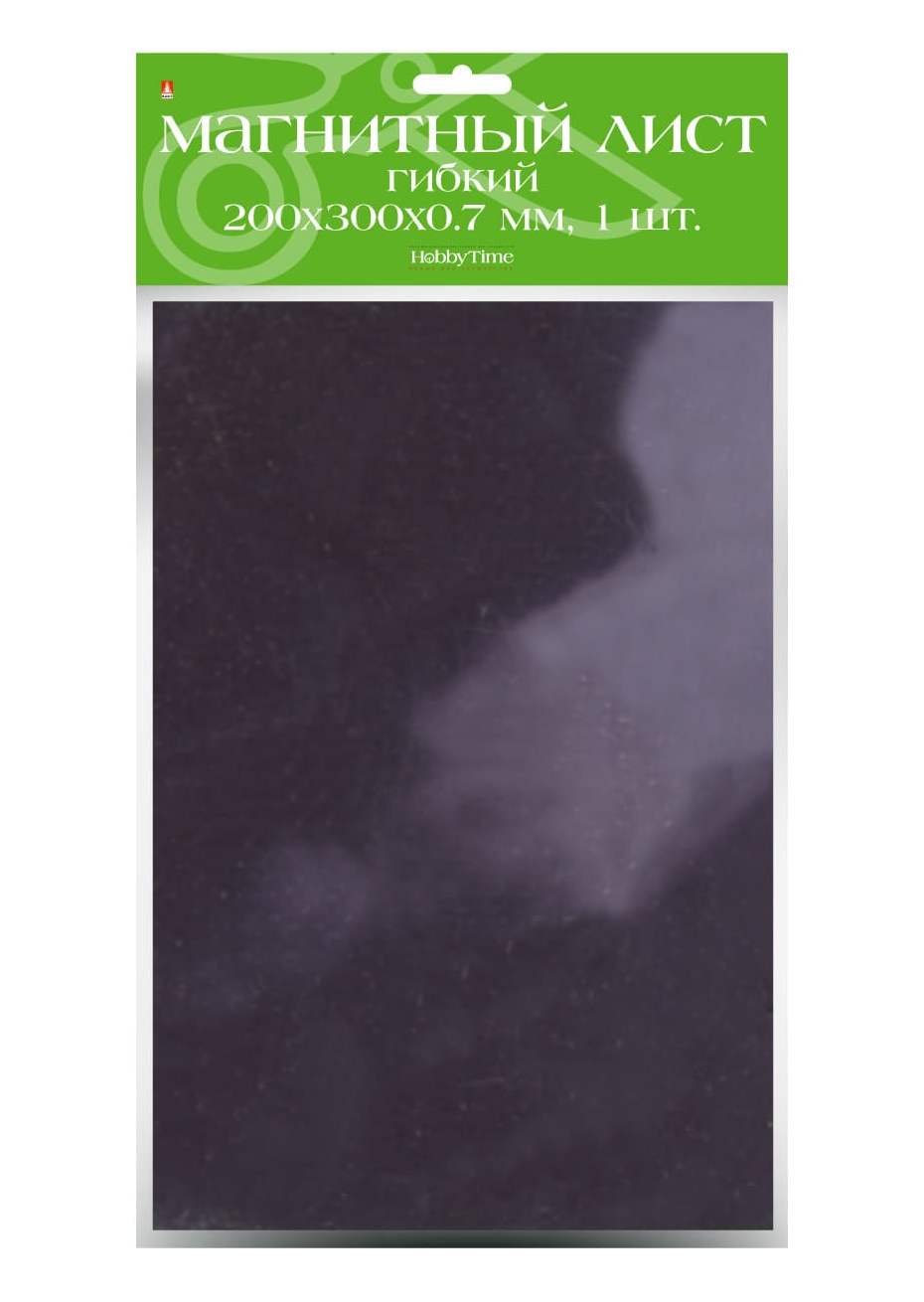 картинка Лист магнитный, 1 шт, 200*300*7 мм, самоклеящийся, гибкий, Альт, 2-485/05 от магазина Альфанит в Кунгуре