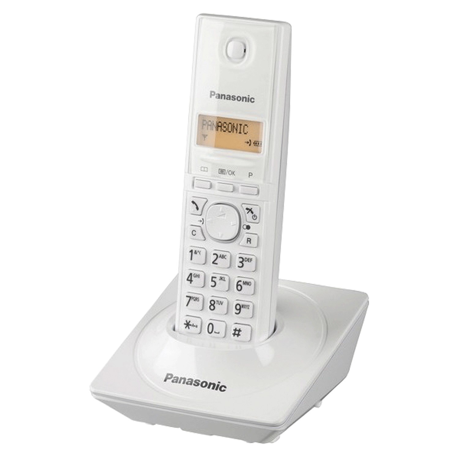 картинка Радиотелефон Panasonic KX-TG1711RUW, белый от магазина Альфанит в Кунгуре