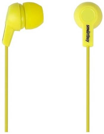 картинка Наушники вкладыши SmartBuy 760 Jazz, желтый, SBE-760 от магазина Альфанит в Кунгуре