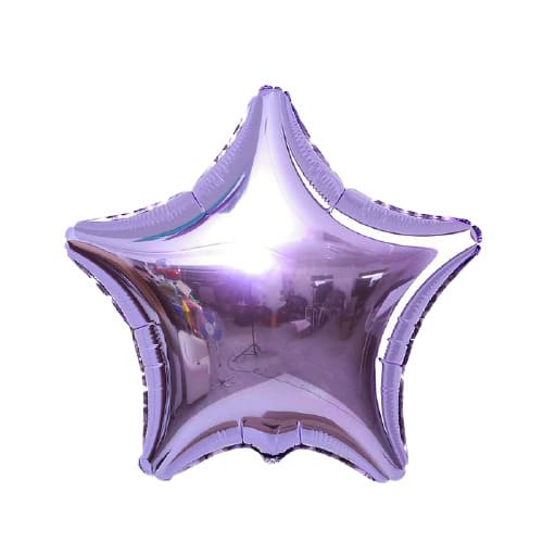 картинка Шар воздушный фольгированный, 19'', сиреневый, "Звезда", 5381906 от магазина Альфанит в Кунгуре