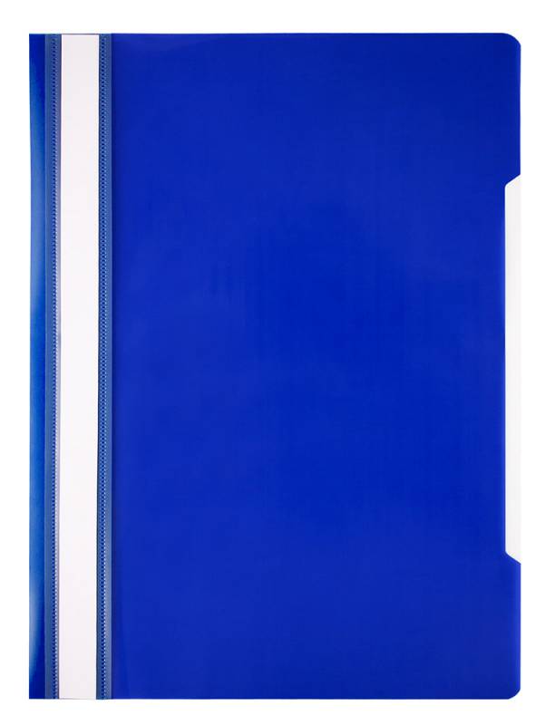 картинка Папка-скоросшиватель с прозрачным верхом, А4, 120 мкм, пластик, синий, "Economy", Бюрократ, PSE20BLUE/998138 от магазина Альфанит в Кунгуре