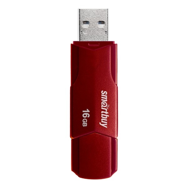 картинка Флеш-диск SmartBuy 16 GB USB 2.0, Clue, бордовый, SB16GBCLU-BG от магазина Альфанит в Кунгуре