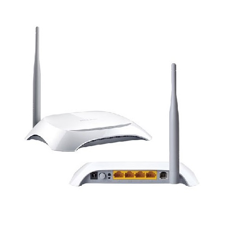 картинка Беспроводной маршрутизатор TP-Link TD-W8901N, ADSL2+, белый от магазина Альфанит в Кунгуре
