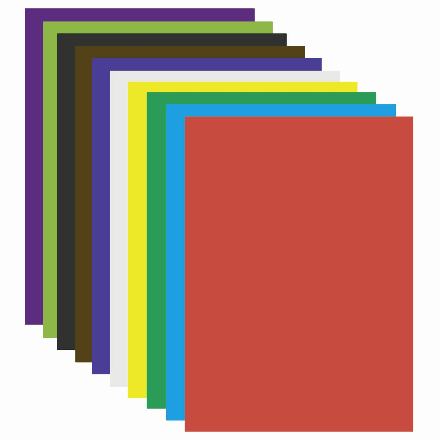 картинка Картон цветной, А3, 10 л, 10 цв, мелованный, "Галактика", BRAUBERG, 129908 от магазина Альфанит в Кунгуре