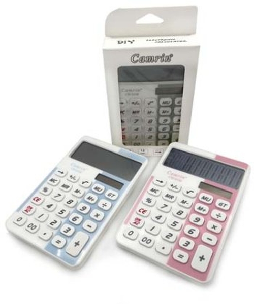 картинка Калькулятор настольный, 12 разрядов, 15*10*2,5 см, ассорти, "CM-825B", CN-3 от магазина Альфанит в Кунгуре