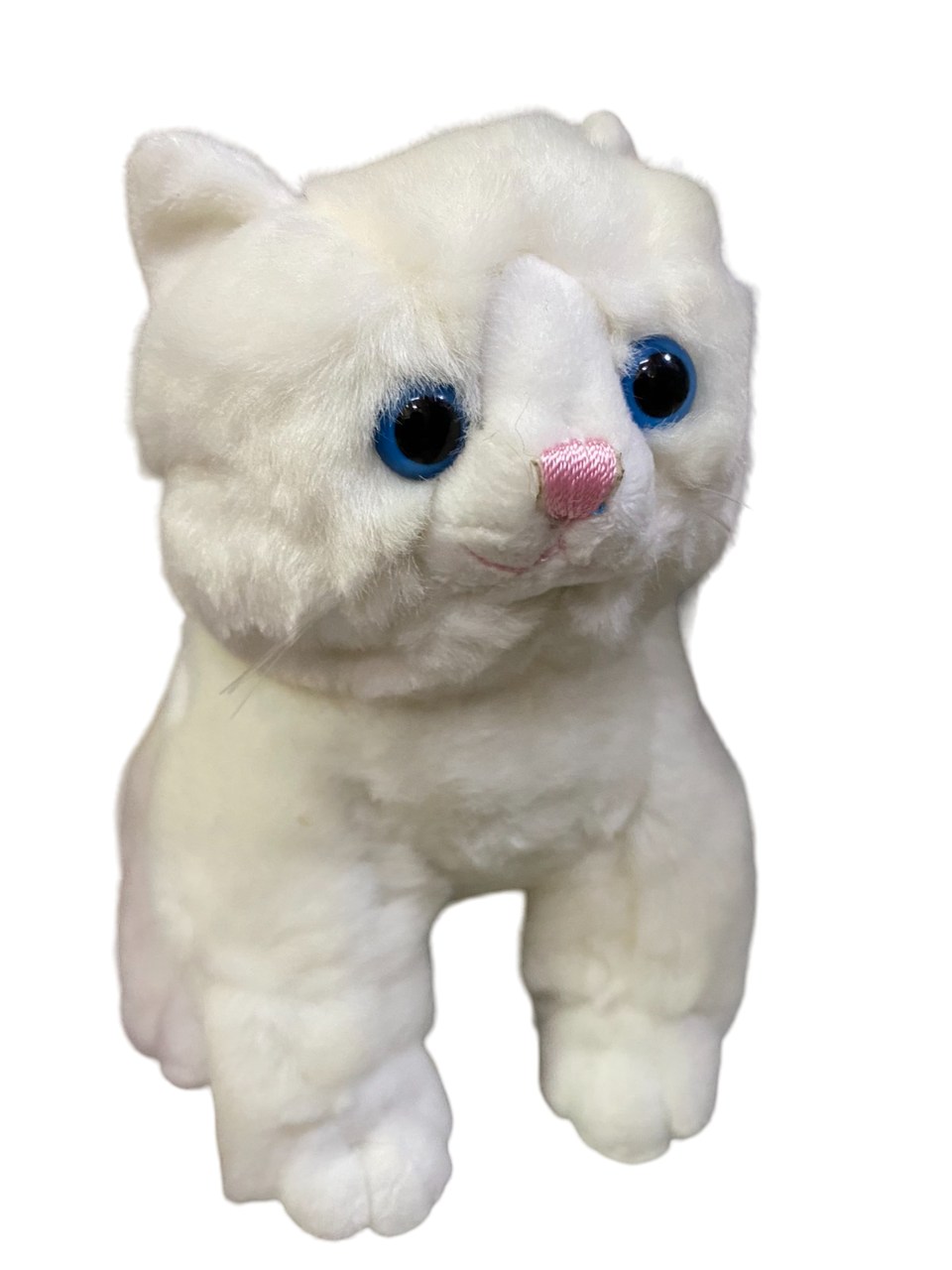 картинка Игрушка мягкая, 20 см, текстиль, белый, "Кошка", 23811-4 от магазина Альфанит в Кунгуре