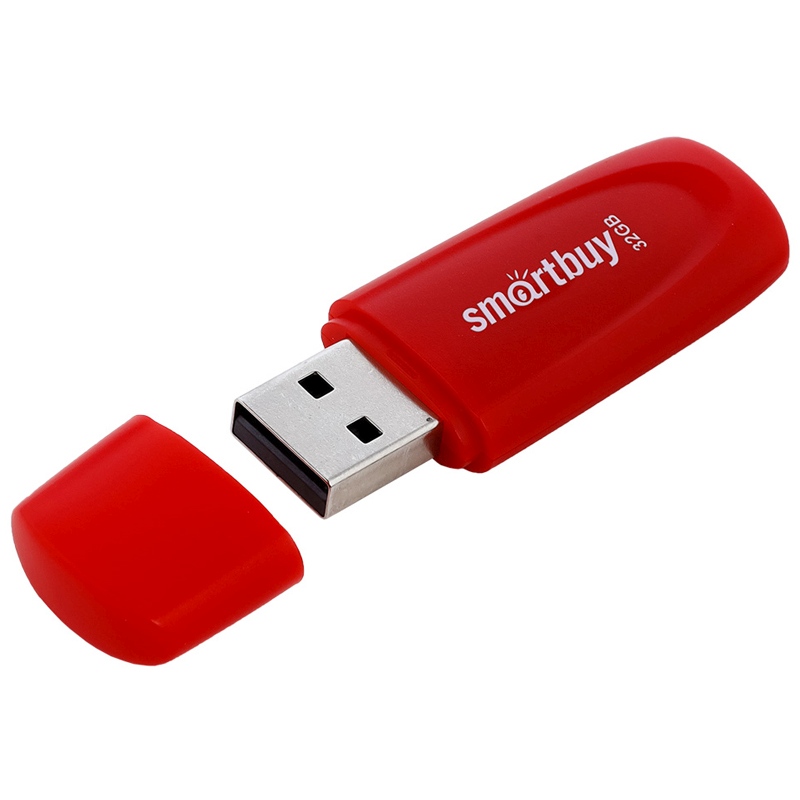 картинка Флеш-диск SmartBuy 32 GB, Scout, красный, SB032GB2SCR от магазина Альфанит в Кунгуре