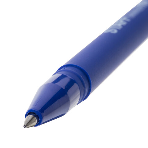 картинка Ручка гелевая стираемая, 0,5 мм, синяя, корп. синий, STAFF, 143656 от магазина Альфанит в Кунгуре