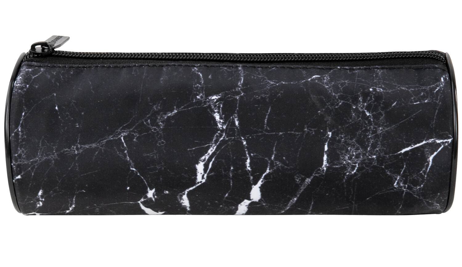 картинка Пенал-косметичка 1 отделение, мягкий, "Black marble", BRAUBERG, 271569 от магазина Альфанит в Кунгуре