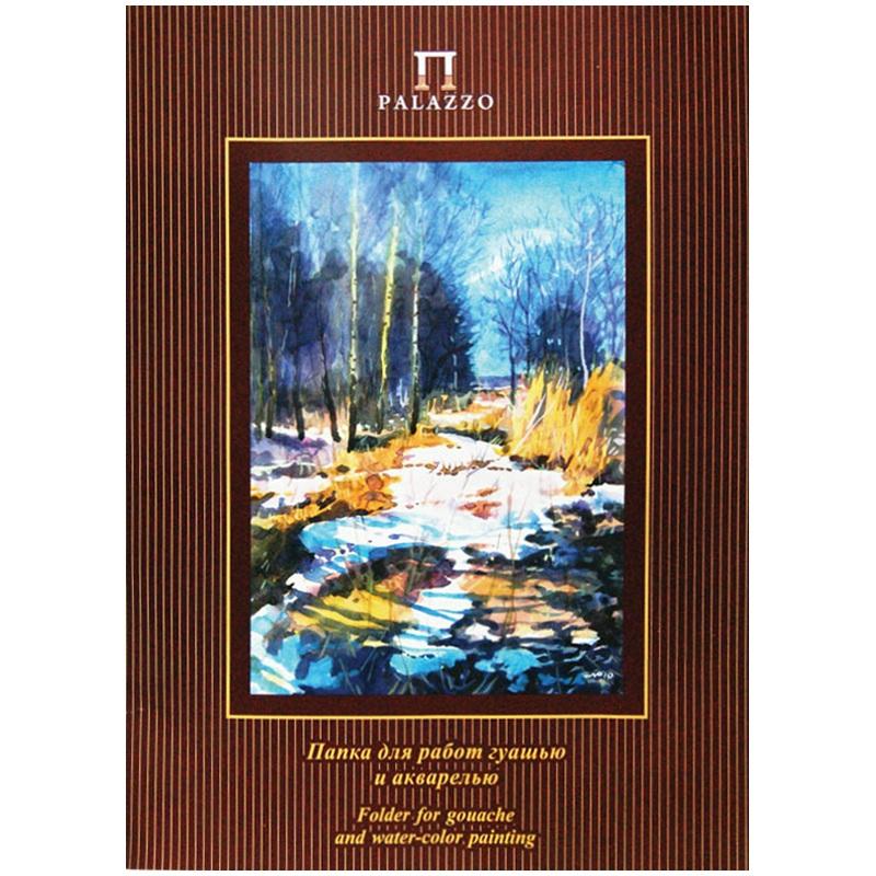 картинка Папка для акварели и гуаши, А3, 20 л, 160 г/м2, "Весенний лес", Лилия Холдинг, ПГА3/20 от магазина Альфанит в Кунгуре
