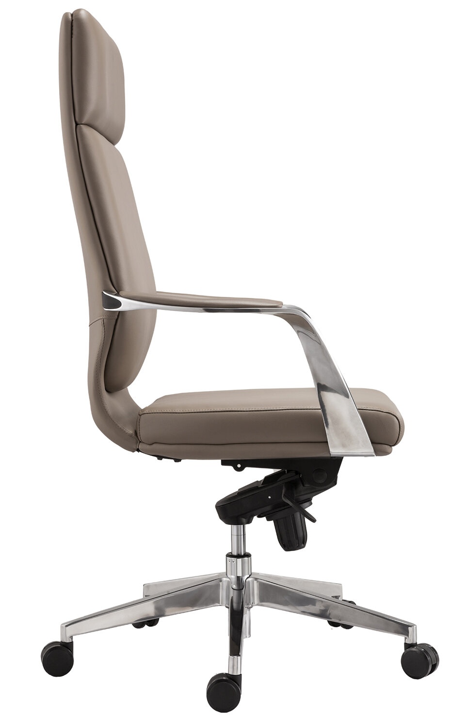 картинка Кресло офисное BRABIX "Resonance EX-755", кожзам, бежевый, с подлокотниками, 532488 от магазина Альфанит в Кунгуре