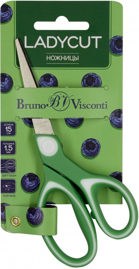 картинка Ножницы 150 мм, "LadyCut", Bruno Visconti, 60-0060 от магазина Альфанит в Кунгуре
