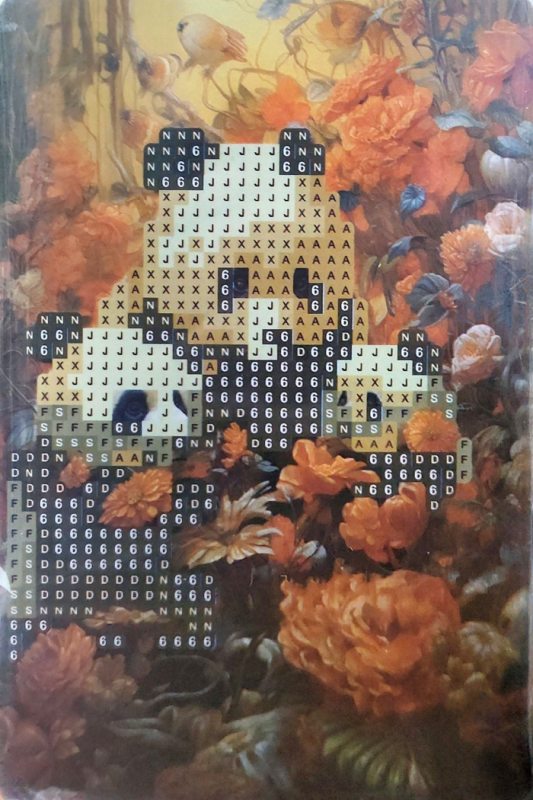 картинка Алмазная картина, 10*15 см, на картоне, частичная выкладка, с мольбертом, JE13854 от магазина Альфанит в Кунгуре