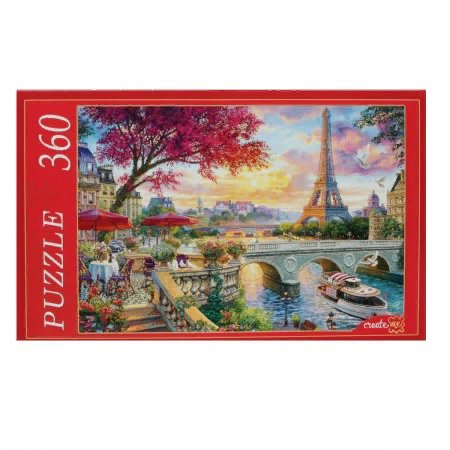 картинка Пазл 360 эл., "Яркий Париж", Рыжий кот, П360-0646 от магазина Альфанит в Кунгуре