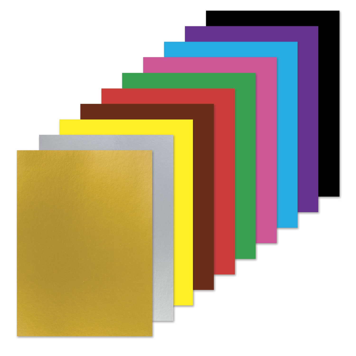 картинка Бумага цветная двусторонняя, А4, 16 л, 10 цв, офсетная, "Единорог", BRAUBERG, 129922 от магазина Альфанит в Кунгуре