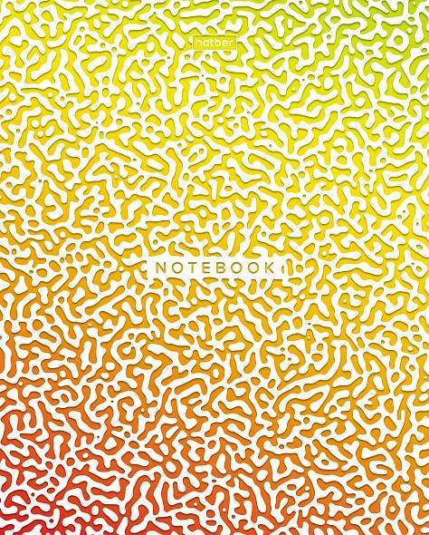картинка Тетрадь 40 л, А5, клетка, "Радужные переливы", Hatber, 40Т5лВ1 от магазина Альфанит в Кунгуре