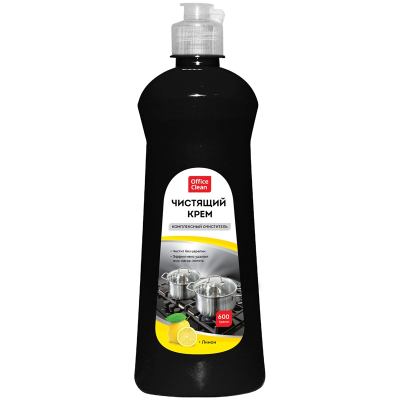 картинка Средство чистящее универсальное, 600 мл, бутыль, "Active lemon. Крем", OfficeClean, 319529 от магазина Альфанит в Кунгуре