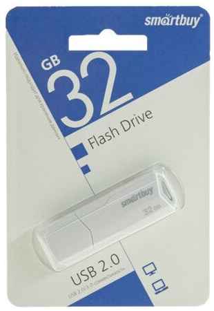 картинка Флеш-диск SmartBuy 32 GB, Clue, белый, SB32GBCLU-W от магазина Альфанит в Кунгуре