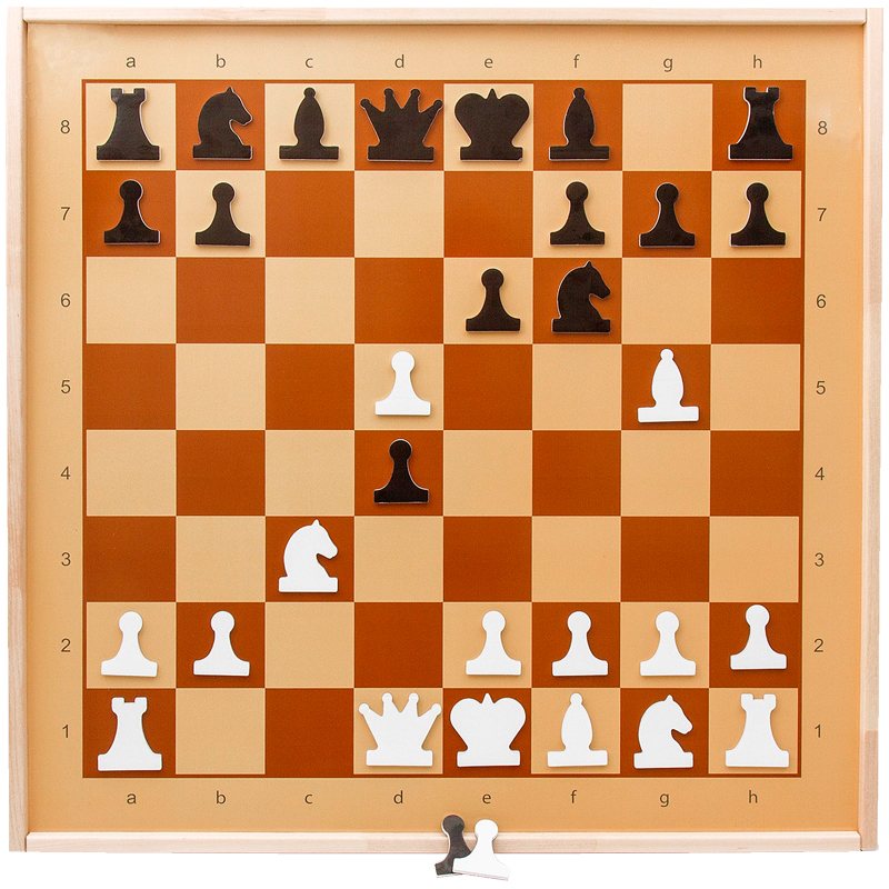 картинка Шахматы, демонстрационные магнитные, Десятое королевство, 2821423 от магазина Альфанит в Кунгуре