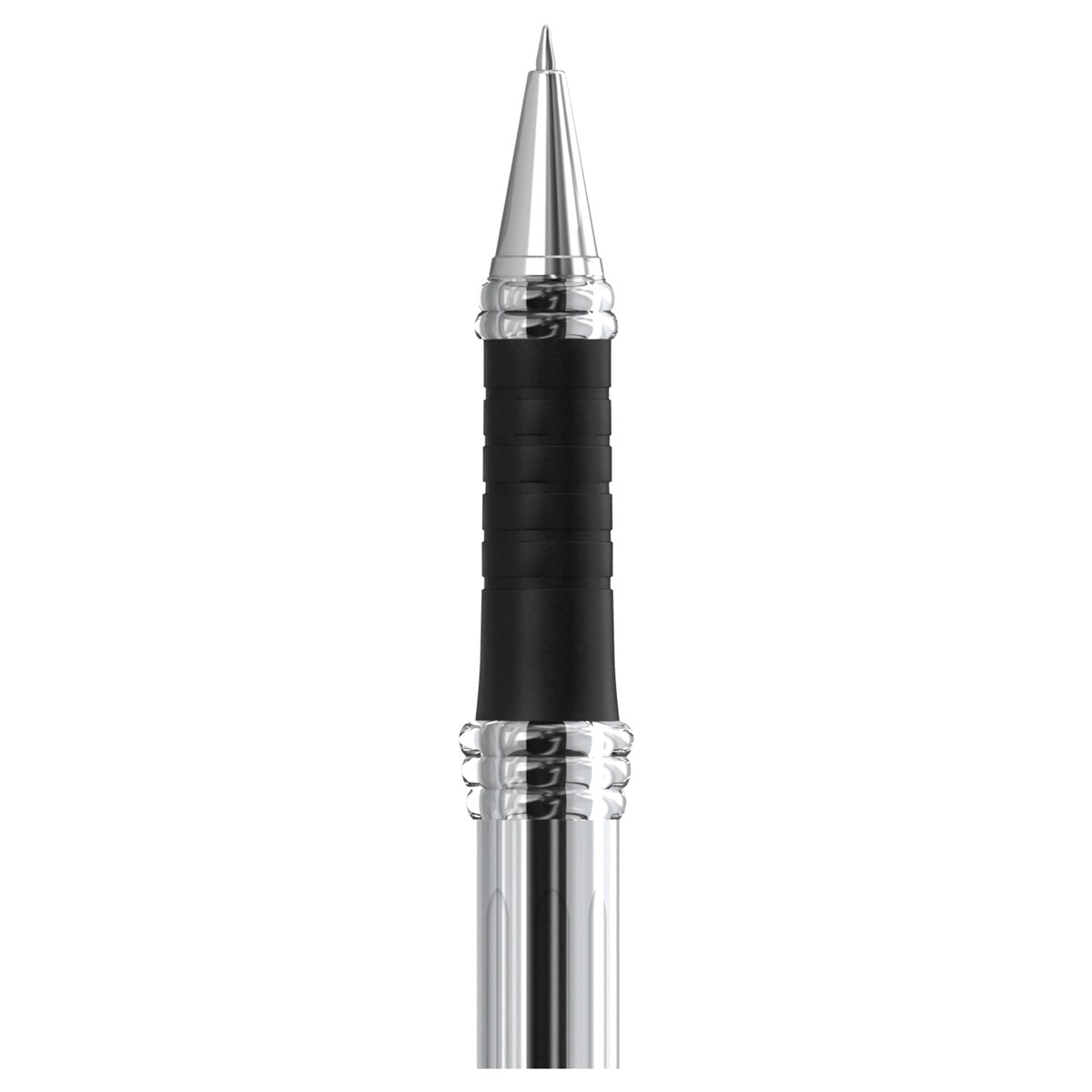 картинка Ручка шариковая, 0,4 мм, черная, грип, "I-10", Berlingo, СВр_40011 от магазина Альфанит в Кунгуре