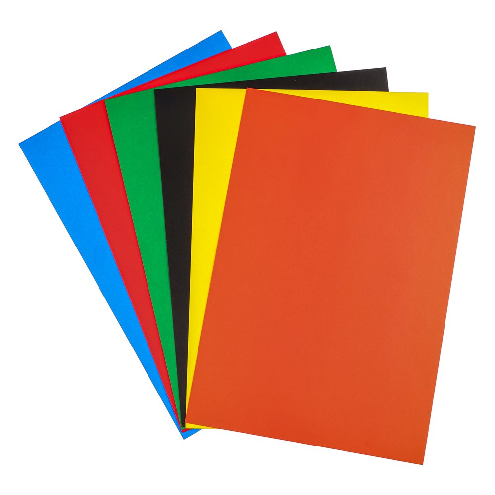 картинка Картон цветной, А4, 6 л, 6 цв, немелованный, в папке, ClipStudio, 583-215 от магазина Альфанит в Кунгуре