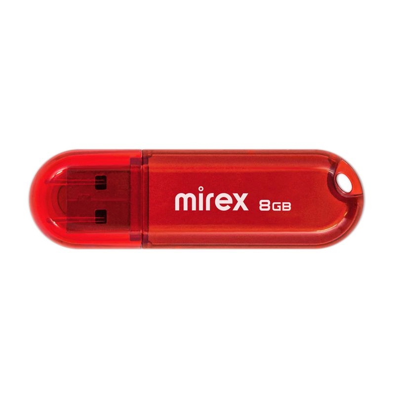 картинка Флеш-диск Mirex 8 GB USB 2.0, Candy, красный, 13600-FMUCAR08 от магазина Альфанит в Кунгуре