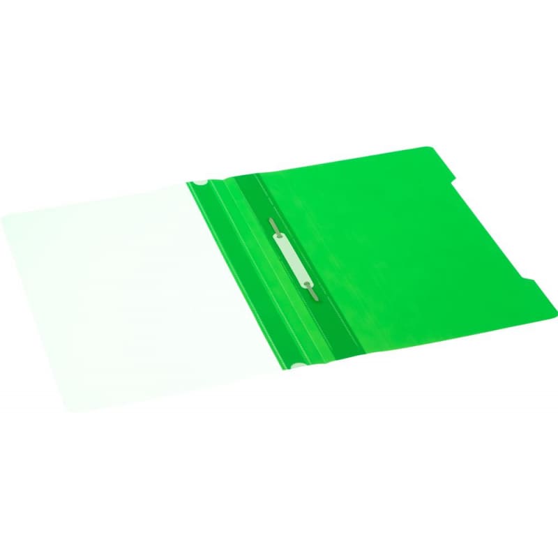 картинка Папка-скоросшиватель с прозрачным верхом, А4, 100 мкм, пластик, зеленый, "Economy", Attache, 993237 от магазина Альфанит в Кунгуре