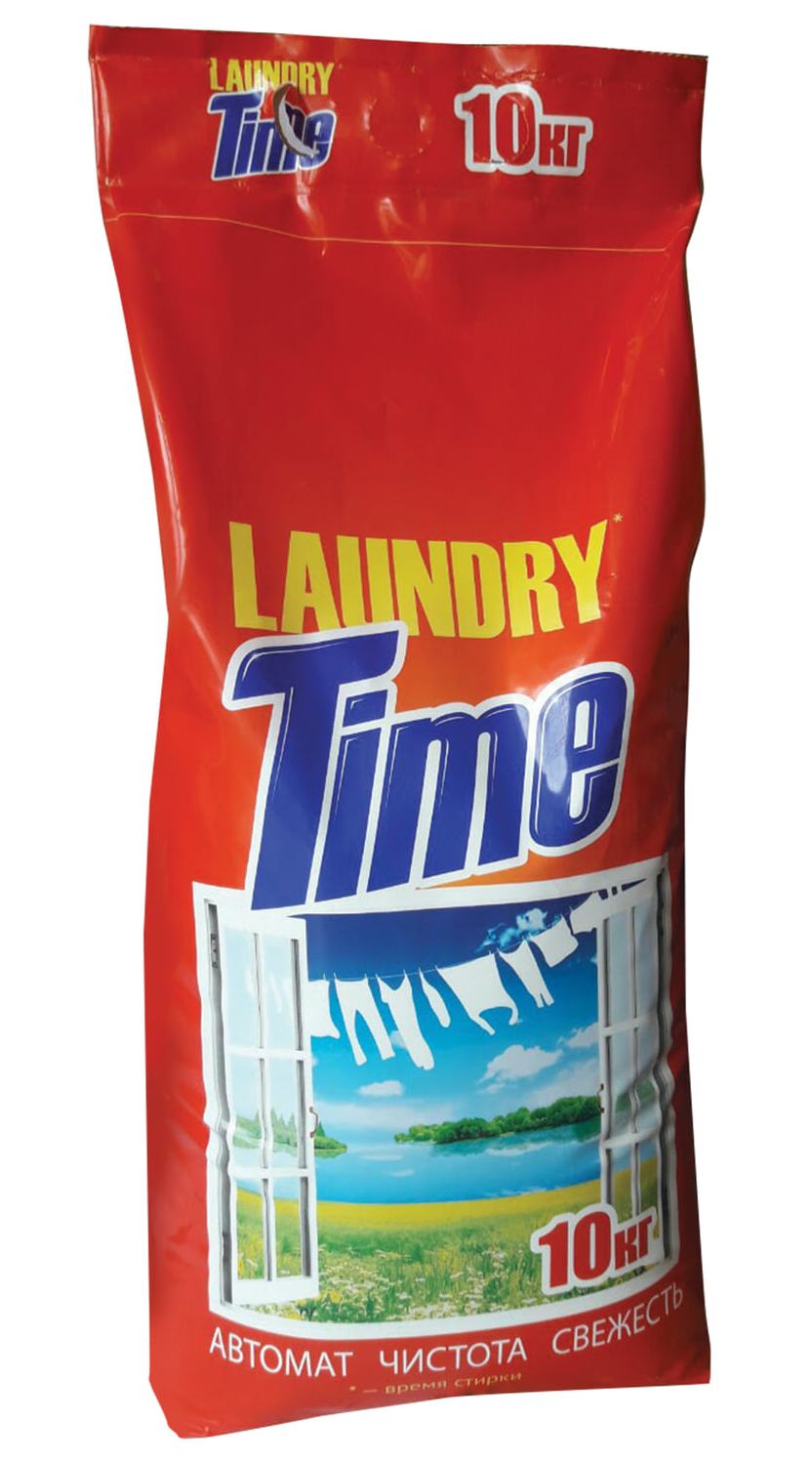 картинка Порошок стиральный 10 кг, мешок, автомат, цветные ткани, "Laundry", Лотос от магазина Альфанит в Кунгуре