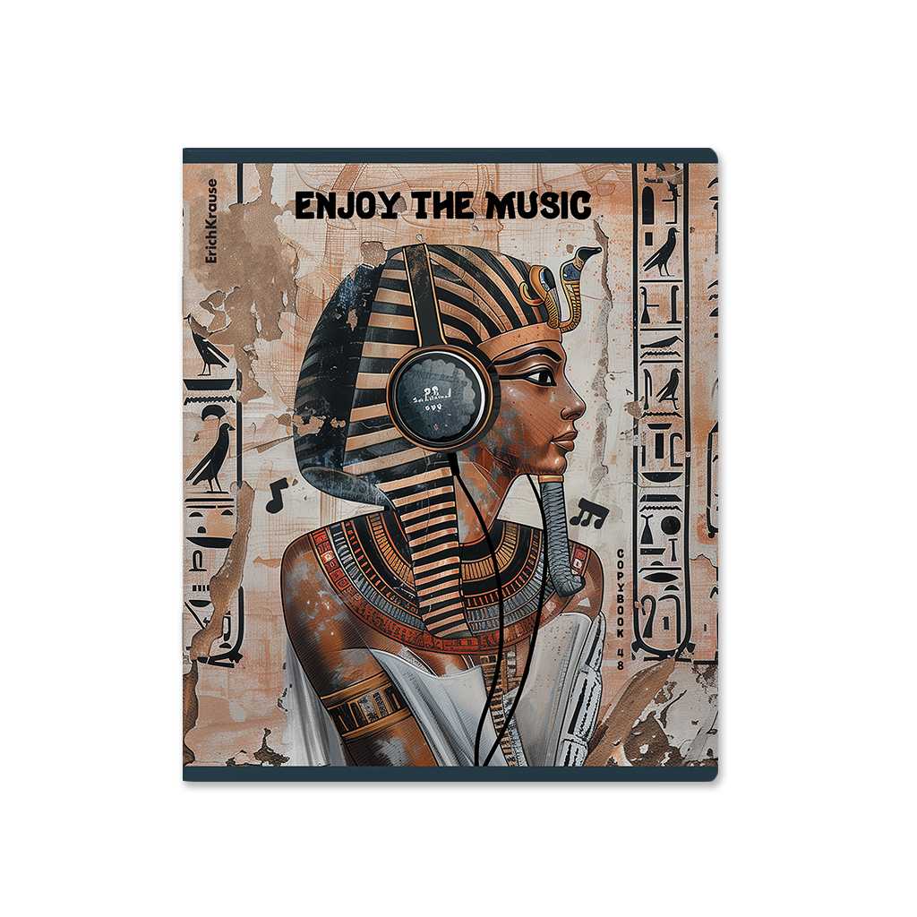 картинка Тетрадь 48 л, А5, клетка, "Newgypt", Erich Krause, 63304 от магазина Альфанит в Кунгуре