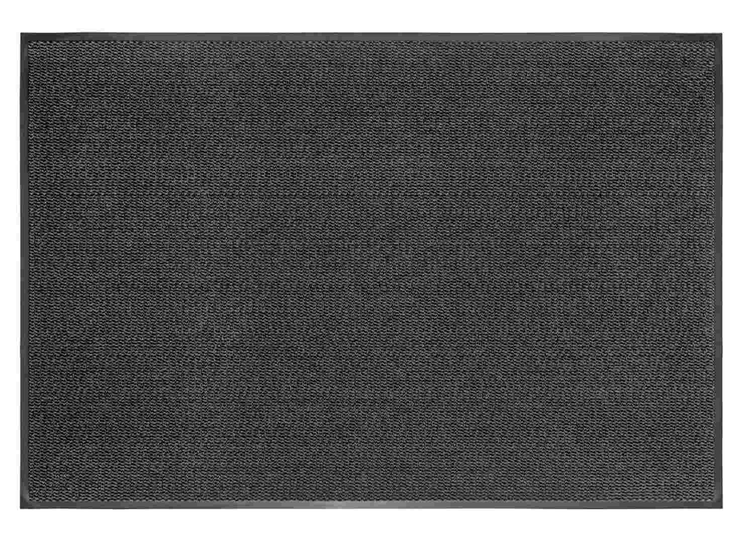 картинка Коврик придверный, 90*150 см, ПВХ, серый, влаговпитывающий, LAIMA, 606889 от магазина Альфанит в Кунгуре