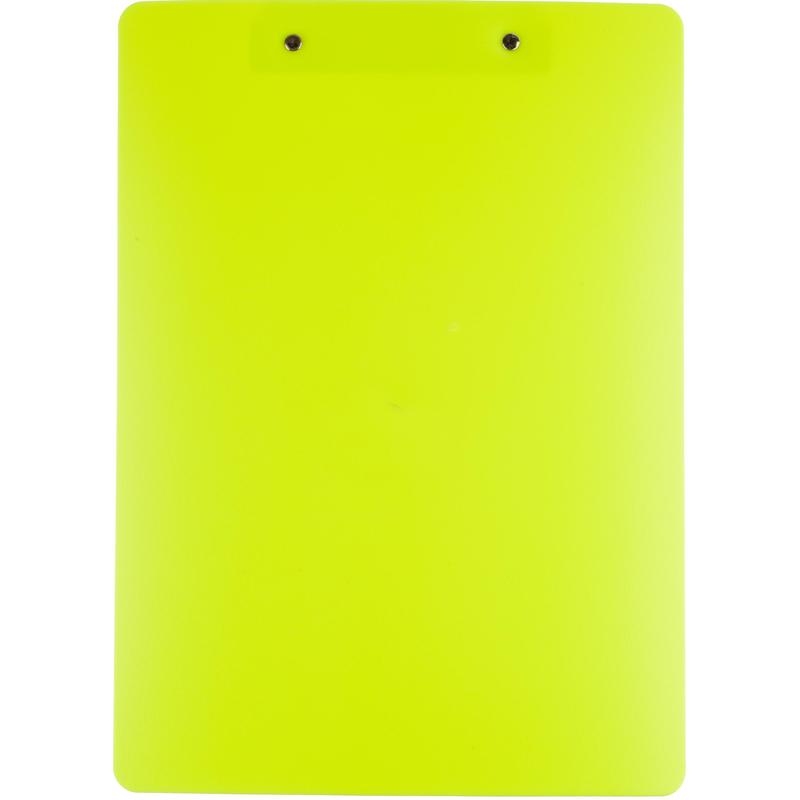 картинка Доска-планшет с верхним прижимом, А4, пластик, белый/желтый, "Neon", Attache, 1547458 от магазина Альфанит в Кунгуре