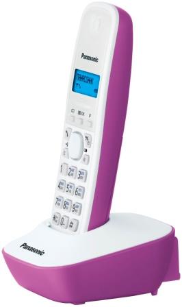 картинка Радиотелефон DECT Panasonic KX-TG1611RUF фиолетовый от магазина Альфанит в Кунгуре