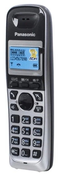 картинка Радиотелефон Panasonic KX-TG2511RUМ, серый металлик от магазина Альфанит в Кунгуре