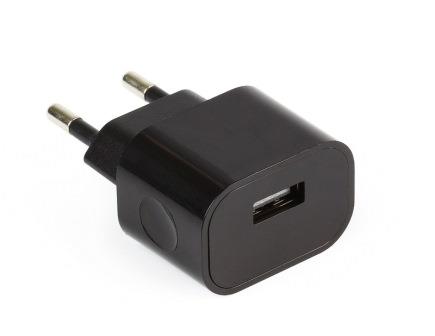 картинка Сетевой адаптер 220В USB SmartBuy 1001 Nitro 1A, чёрный, SBP-1001 от магазина Альфанит в Кунгуре