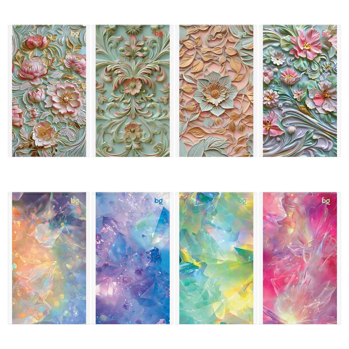 картинка Блокнот, А6, 32 л, клетка, на скрепке, "Flowers and shine", BG, Б6ск32_бл 09429 от магазина Альфанит в Кунгуре