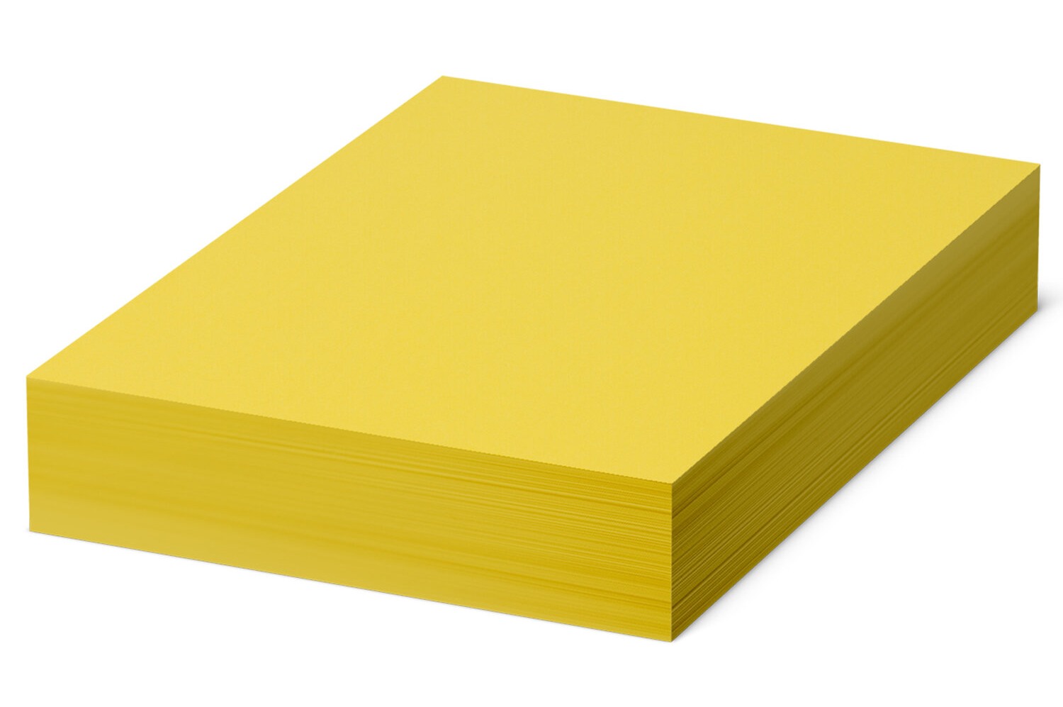 картинка Бумага офисная цветная, А4, 500 л, 80 г/м2, интенсив, желтая, BRAUBERG, 115216 от магазина Альфанит в Кунгуре