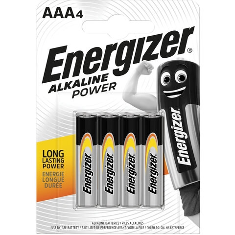 картинка Батарейки ААА, 4*BI, Energizer Alkaline Power, 455509 от магазина Альфанит в Кунгуре