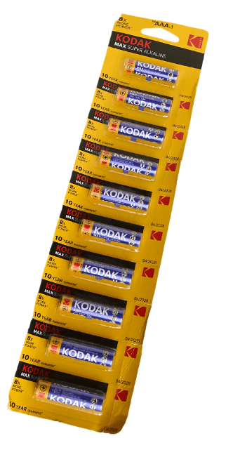 картинка Батарейка ААА, 1*BI, отрывная, Kodak, K3A-10 от магазина Альфанит в Кунгуре