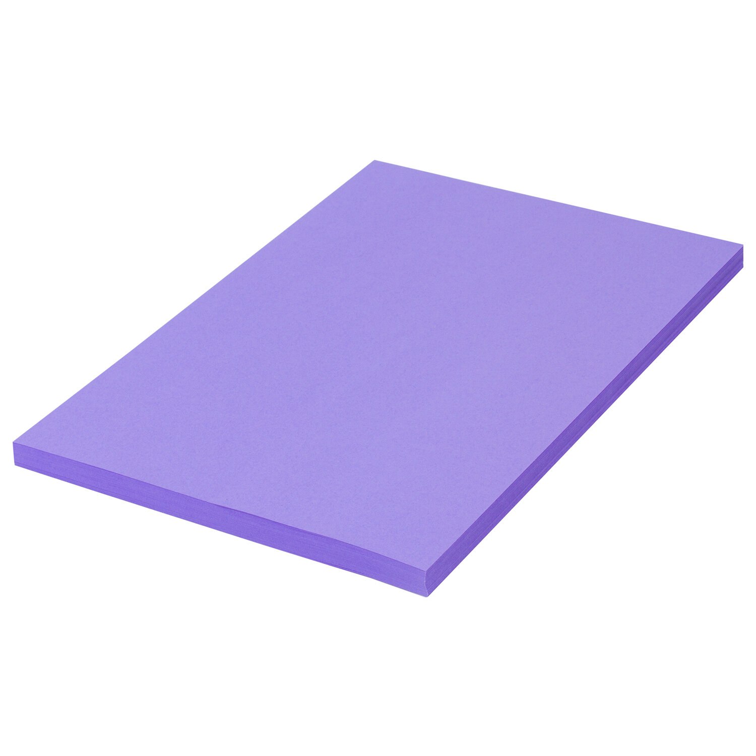 картинка Бумага офисная цветная, А4, 100 л, 80 г/м2, фиолетовый медиум, BRAUBERG, 112456 от магазина Альфанит в Кунгуре