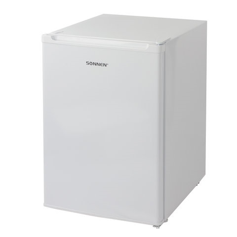 картинка Холодильник DF-1-08, 47*45*70 см, белый, однокамерный, объем 76 л, морозильная камера 10 л, SONNEN, 454214 от магазина Альфанит в Кунгуре