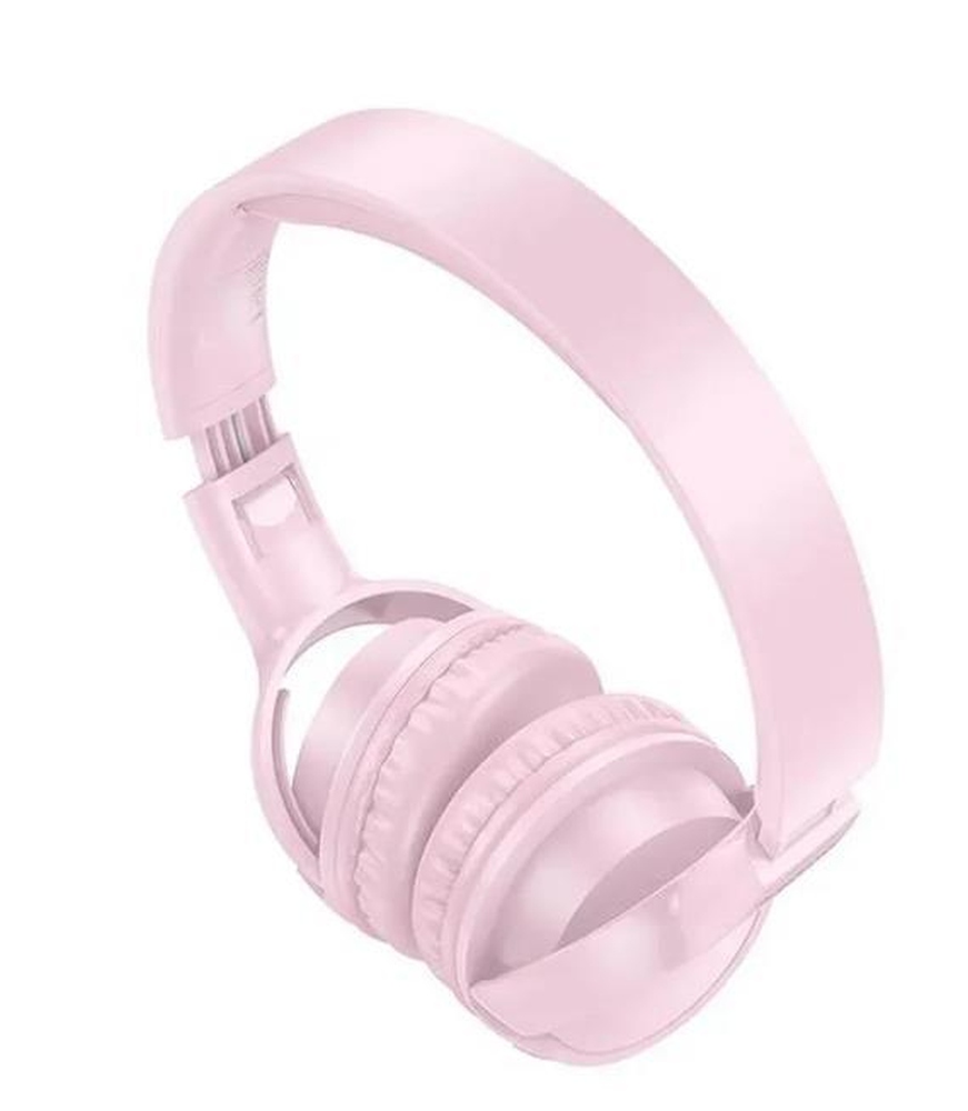 картинка Гарнитура накладная Borofone BO32 Pink, розовый от магазина Альфанит в Кунгуре