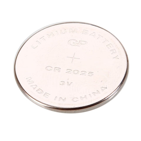 картинка Батарейка CR 2025 круглая, 1*BI, GP Lithium, CR2025-7C5, 454100 от магазина Альфанит в Кунгуре