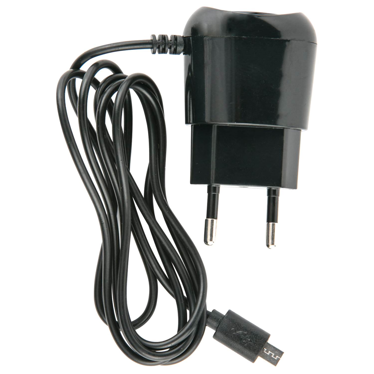 картинка Сетевое зарядное устройство, кабель micro USB 1 м, выходной ток 1 А, черное, RED LINE TCP-1A от магазина Альфанит в Кунгуре