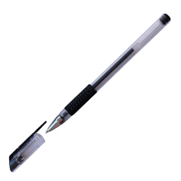 картинка Ручка гелевая, 0,7 мм, черная, корп. прозрачный, грип, "Everyday", 2452 от магазина Альфанит в Кунгуре