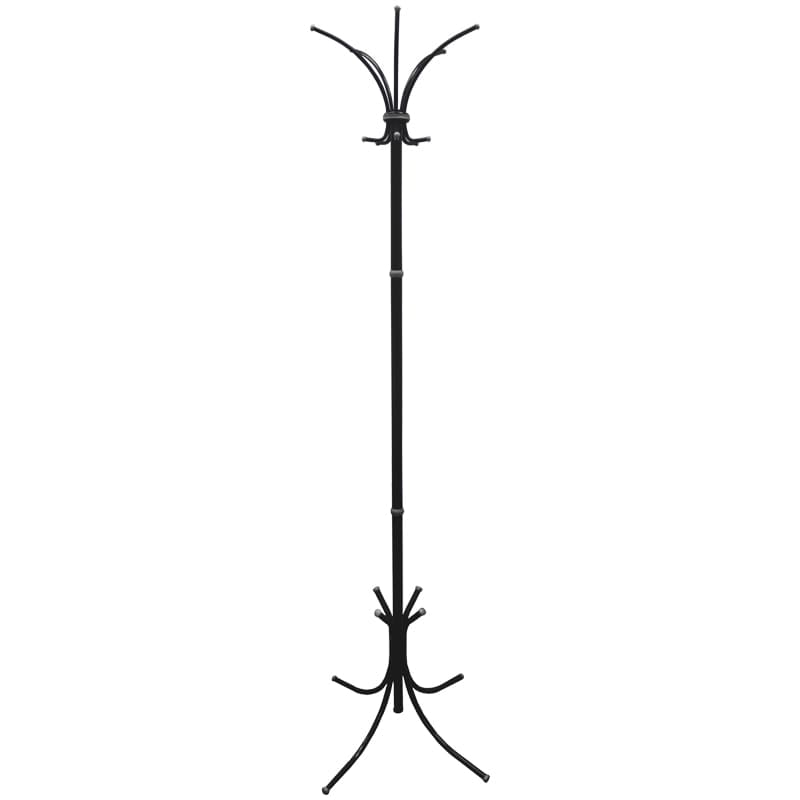 картинка Вешалка напольная 43*185 см, 5 крючков, черная, металл, "Нова-4", Титан от магазина Альфанит в Кунгуре
