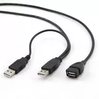 картинка Кабель удлинитель USB 2.0 AM-AF 1.8м Pro (2xAM/AF, экран, черный, пакет) Gembird/Cablexpert (CCP-USB22-AMAF-6) от магазина Альфанит в Кунгуре