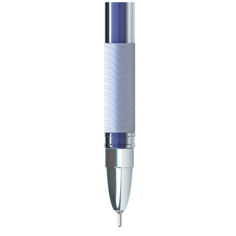 картинка Ручка гелевая, 0,5 мм, синяя, корп. прозрачный, грип, "Standard", Berlingo, CGp_50012 от магазина Альфанит в Кунгуре