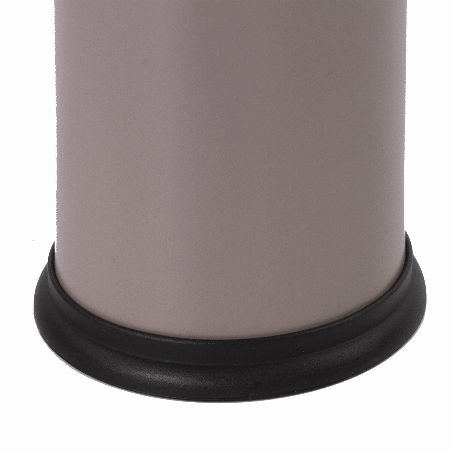картинка Ерш для унитаза, с подставкой, металл, серый, LAIMA, 604961 от магазина Альфанит в Кунгуре