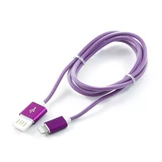 картинка Кабель USB 2.0 AM-Lightning 8P 1.0м (AM/Lightning 8P, 1м фиолетовый) от магазина Альфанит в Кунгуре