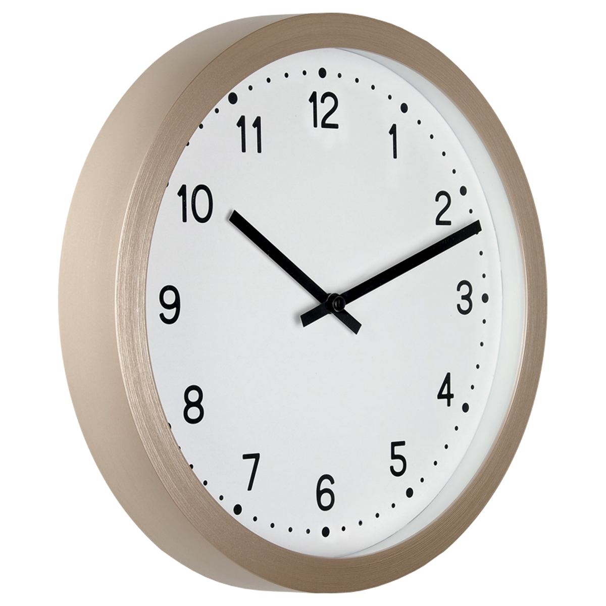 картинка Часы настенные 27*27*3,5 см, плавный ход, круглые, Troyka, 75759701 от магазина Альфанит в Кунгуре